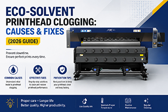 Eco-Solvent Printhead Clogging: Causes & Fixes (2026 Guide)